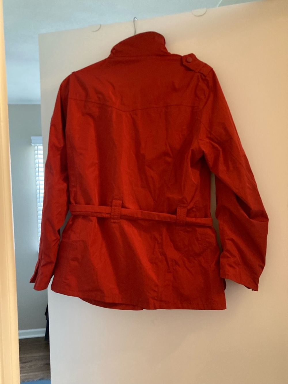 Red Barbour Women's Lightweight Belted Jacket
